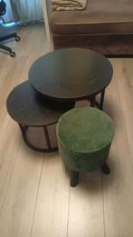 Diversen spullen  salontafeltjes lamp schilderij, Huis en Inrichting, Ophalen, Rechthoekig, Minder dan 50 cm