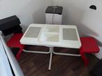 Vintage Kinderzitje met Tafel en Stoelen, Kinderen en Baby's, Kinderkamer | Tafels en Stoelen, Ophalen, Gebruikt, Tafel(s) en Stoel(en)