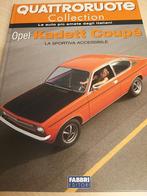 Zeldzame hardcover Opel KADETT C coupés boek óók GT/E Rallye, Ophalen of Verzenden, Opel, Zo goed als nieuw