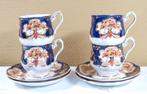 Royal Albert Heirloom 4 koffiekop en schotels, Ophalen of Verzenden