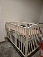 Ikea Ledikant met mattress, duvet cover and throw, Ophalen, Zo goed als nieuw