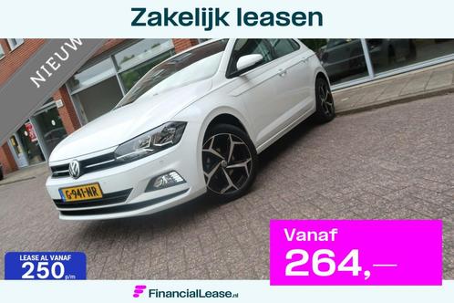 Volkswagen Polo 1.0 TSI 95PK Carplay Navi ACC NAP, Auto's, Volkswagen, Bedrijf, Lease, Financial lease, Polo, ABS, Adaptive Cruise Control
