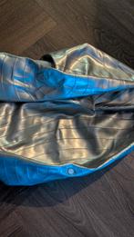 Zilverkleurige Fitnessbal - Opblaasbaar, Ophalen of Verzenden, Gebruikt, Buik, Fitnessbal