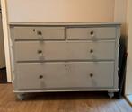 Gratis ophalen antieke grenen commode, Huis en Inrichting, Kasten | Ladekasten, Ophalen, Gebruikt, 100 tot 150 cm, 3 of 4 laden