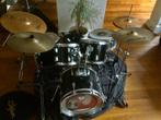 Drumstel Majestic met drumhoezen en Zildjan bekkens en extra, Muziek en Instrumenten, Ophalen, Gebruikt, Overige merken