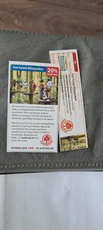 Fun Forest Klimparken voordeelbon voor 20% korting, Drie personen of meer, Kortingsbon, Overige typen