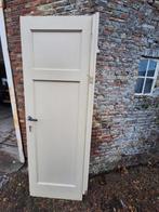 Oude houten paneel deuren 2 stuks, Doe-het-zelf en Verbouw, Deuren en Horren, Ophalen, Gebruikt, Minder dan 80 cm, Binnendeur