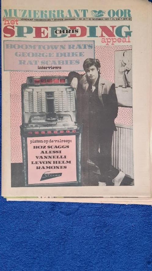 OOR 24-1977 Chris Spedding Boomtown Rats George Duke Rat Sc, Boeken, Tijdschriften en Kranten, Zo goed als nieuw, Muziek, Film of Tv