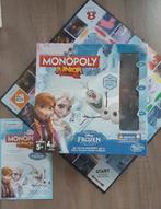 Monopoly Junior Frozen - Leuk familiespel!, Een of twee spelers, Ophalen of Verzenden, Zo goed als nieuw, Hasbro