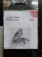 NELLIE SNELLEN STEMPEL VOGEL KERST KAARTEN MAKEN JOURNAL, Ophalen of Verzenden, Zo goed als nieuw, Clearstamp