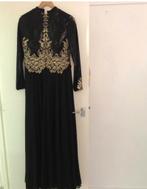 Avondjurk, Kleding | Dames, Gelegenheidskleding, Galajurk, Zwart, Maat 42/44 (L), Ophalen of Verzenden