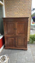 Koloneale kast met gebruikssporen, Antiek en Kunst, Antiek | Meubels | Kasten, Ophalen