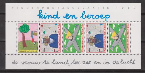 NVPH 1390 PF Kinderzegels 1987 Blokken 1965/2000 voor 10% CW, Postzegels en Munten, Postzegels | Nederland, Postfris, Na 1940
