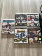 PlayStation 3 incl. 5 spellen, Spelcomputers en Games, Games | Sony PlayStation 3, 2 spelers, Ophalen of Verzenden, Zo goed als nieuw