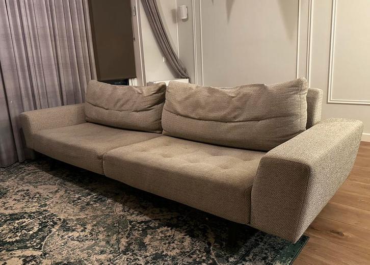 Gratis. Bank 4-zits 288cm Passe Partout Dante met hocker, Huis en Inrichting, Banken | Bankstellen, Gebruikt, Rechte bank, Vierpersoons of meer