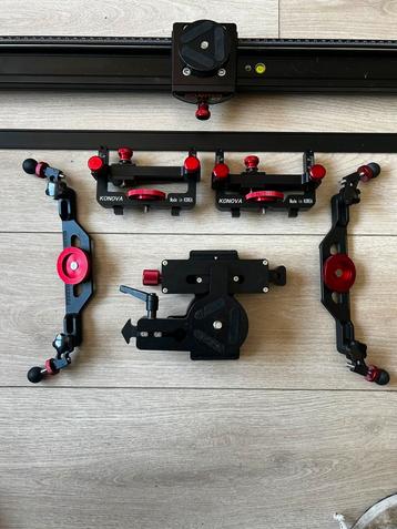 Konova k7 camera slider 100cm met mp100 master pan beschikbaar voor biedingen