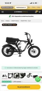 Knaap Fatbike - Stoere E-bike!, Fietsen en Brommers, Elektrische fietsen, Gebruikt, 51 tot 55 cm, 50 km per accu of meer, Ophalen