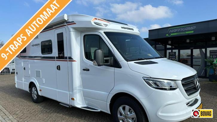 Weinsberg Pepper 640 MEG automaat, SAT,TV,Zonnep.MERCEDES, Caravans en Kamperen, Campers, Particulier, tot en met 2, Half-integraal