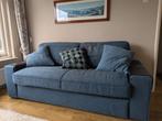 Blauwe Ikea Vilasund 3-zits 2-persoons slaapbank (2018), Ophalen, Gebruikt, Metaal, 150 tot 200 cm