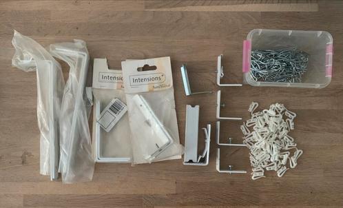Gordijnen ophangen diverse attributen accessoires, Huis en Inrichting, Stoffering | Gordijnen en Lamellen, Zo goed als nieuw, Minder dan 100 cm