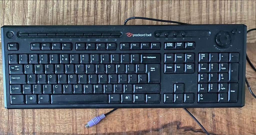 Packard Bell Toetsenbord - Goed Werkend, Gebruikt, Multimediatoetsen, Ophalen of Verzenden, Qwerty