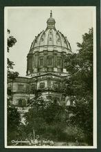 Oudenbosch, Koepel Basiliek. 1957., Ophalen of Verzenden, 1940 tot 1960, Gelopen, Noord-Brabant