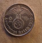 2 mark 1939, Postzegels en Munten, Munten | Europa | Niet-Euromunten, Ophalen of Verzenden, Duitsland, Zilver