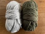2 bollen wol, Ophalen of Verzenden, Zo goed als nieuw, Breien of Haken, Wol of Garen