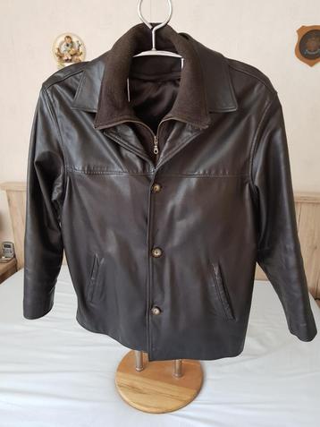 Bruin Lederen Herenjack. beschikbaar voor biedingen