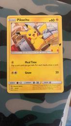 Pikachu Mac Donalds 2021, Hobby en Vrije tijd, Ophalen of Verzenden, Zo goed als nieuw, Losse kaart