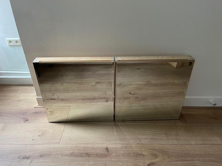 Badkamer spiegelkastjes 2 stuks afm. 60x60x9cm, Huis en Inrichting, Badkamer | Badkamermeubels, Gebruikt, Spiegelkast, Minder dan 100 cm