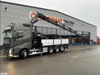 Volvo FH 540 8x4 Euro 6 Hiab 37 Tonmeter laadkraan, Automaat, Euro 6, Diesel, 2 stoelen