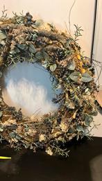 Grote landelijke krans, Huis en Inrichting, Woonaccessoires | Kransen, Ophalen of Verzenden, Zo goed als nieuw