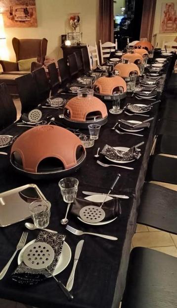 Kerstdiner Pizzarette 4 of 6 persoons v.a € 7,50 beschikbaar voor biedingen