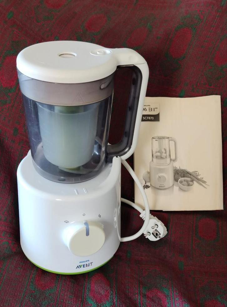 Philips Avent Babyvoeding Maker, Witgoed en Apparatuur, Keukenmixers, Gebruikt, 1 tot 2 liter, 1 snelheid, Vaatwasserbestendig