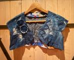 Spijkerstof Bolero - Maat M, Ophalen of Verzenden, Maat 38/40 (M), Blauw, Jasje