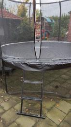 Professionele Salta trampoline premium black 3.96m doorsnede, Ophalen, Zo goed als nieuw