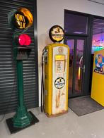 Prachtige USA Gas Pump - Amerikaanse Benzinepomp Bennet 646, Verzamelen, Automaten | Overige, Ophalen, Gebruikt