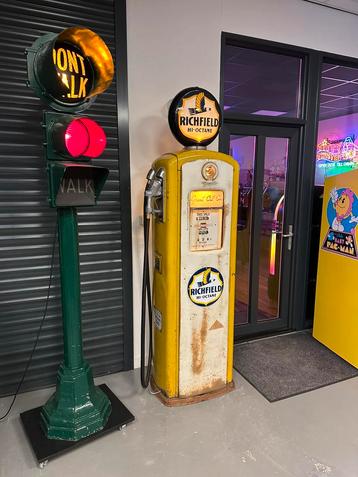 Prachtige USA Gas Pump - Amerikaanse Benzinepomp Bennet 646 beschikbaar voor biedingen