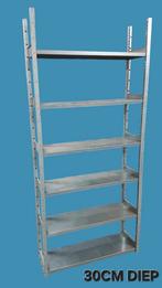 GS-3 Stelling van 30cm en 60cm diep. Legbordstellingen GS3, Ophalen, Zo goed als nieuw
