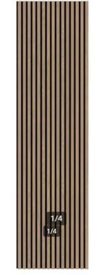 Wandpaneel Wandpanelen Bruin 270x60cm, Ophalen of Verzenden, Nieuw