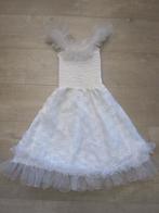 Wit 1ste Communie-ballet-feest-bruidsjurk mt 128 Nieuw, Kinderen en Baby's, Kinderkleding | Maat 128, Ophalen of Verzenden, Nieuw