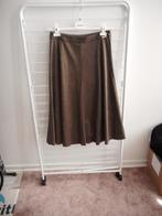 Rino & Pelle donker taupe suedine rok mtM, Kleding | Dames, Rokken, Overige kleuren, Ophalen of Verzenden, Zo goed als nieuw, Customercare@rinopelle.com