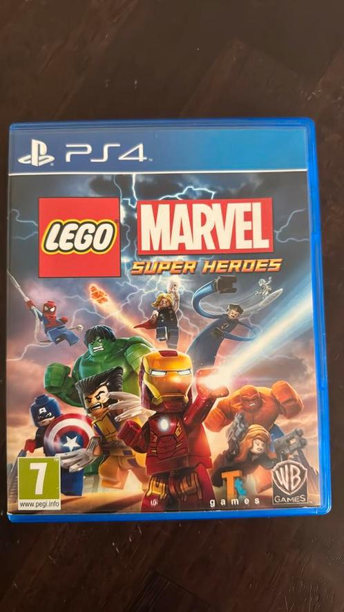 Lego Marvel Super Heroes, PS4, Spelcomputers en Games, Games | Sony PlayStation 4, Zo goed als nieuw, Overige genres, Vanaf 12 jaar