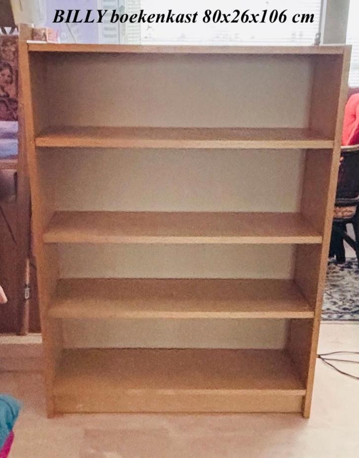 Ikea BILLY Boekenkast 1999 Berken 80 x 28 x 106 Laag model, Huis en Inrichting, Kasten | Boekenkasten, Gebruikt, 50 tot 100 cm