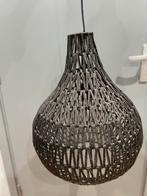 Mooie zwarte rieten hanglamp voor €10, Ophalen, Zo goed als nieuw, Minder dan 50 cm