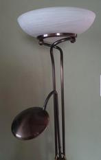 Staande lamp, Huis en Inrichting, Lampen | Vloerlampen, Ophalen, Zo goed als nieuw, Glas, 150 tot 200 cm