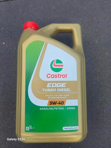 castrol Edge 5w40 diesel 5 liter beschikbaar voor biedingen