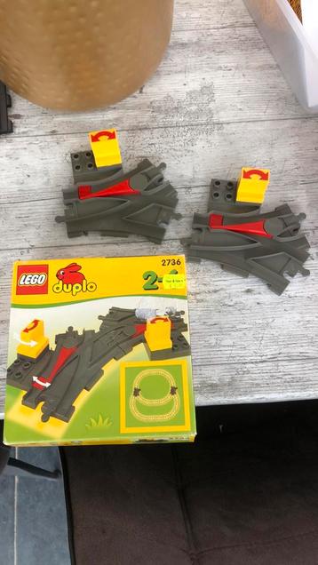 Nieuw met diis Lego Duplo treinwissels beschikbaar voor biedingen