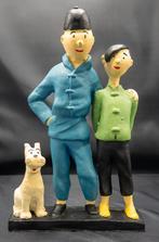 Kuifje - De blauwe Lotus, Verzamelen, Ophalen of Verzenden, Kuifje, Zo goed als nieuw, Beeldje of Figuurtje